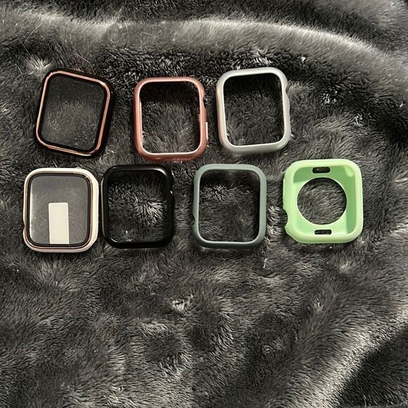 APPLE Watch Face Guard LOT, Multiple Colors 42mm 44mm - Picture 1 of 2